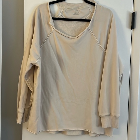 aerie Tops - Distressed Aerie Sweatshirt